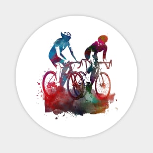 Cycling Bike sport art #cycling #sport Magnet